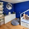 i2633 54732 wall stickers moon with stars lg