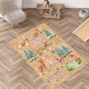 i3462 18106 large children s cork rug with deer and children s games lg