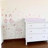 i326 56056 wall sticker pink flamingo with balls lg