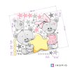 i2803 73655 wall sticker teddy bear with stars in pink lg