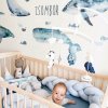 i374 86021 self adhesive wallpaper whales lg