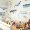 i374 42824 self adhesive wallpaper whales lg