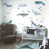 i374 96392 self adhesive wallpaper whales lg