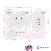 i1637 70390 wall sticker clouds with dots lg