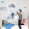 i1676 17438 self adhesive wall stickers hills and clouds lg
