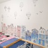 i386 77281 wall stickers pink houses lg
