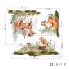 i2895 43852 fox deer squirrel wall stickers lg