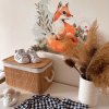 i2895 70593 fox deer squirrel wall stickers lg