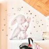 i3062 54801 aquarelle wall sticker hugging bunnies lg