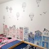 i2711 30010 grey hot air balloons kid s room wall decals lg