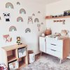 i2368 39058 rainbows in pastel colours wall stickers neutral lg