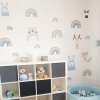 i2368 75491 rainbows in pastel colours wall stickers neutral lg