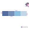 i4146 36900 blue wall decals dots lg
