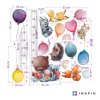 i3218 92497 meter on the wall for kids flying animals and balloons lg