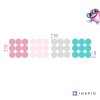 i4154 59306 large dots in four colors wall stickers lg