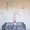 i4087 71763 watercolor wall stickers bunnies in pink lg