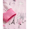 Skladom Detské pyžamo Paris ružová/malinová
