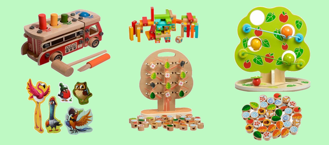 dřevěné hračky