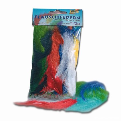 FO231.4g Peří barevné 10 g