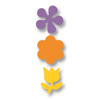 7025 Motivstanzer sortiert Blume