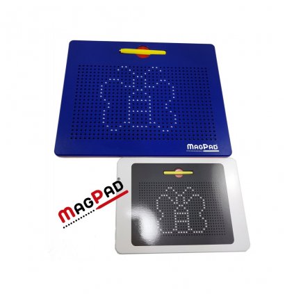 61293 16 magneticka kreslici tabulka magpad big 714 kulicek barva tmave modra