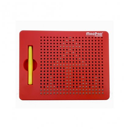 57782 10 magneticka kreslici tabulka magpad medium 380 kulicek barva cervena