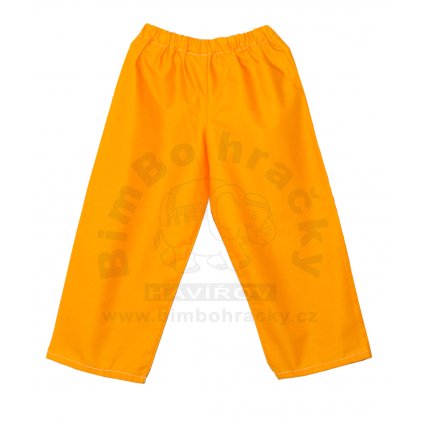 kalhoty oranzove