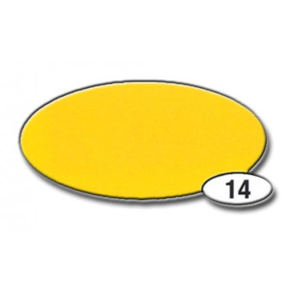 Barevný karton 130g banánově žlutá 14  A4 /10 ks