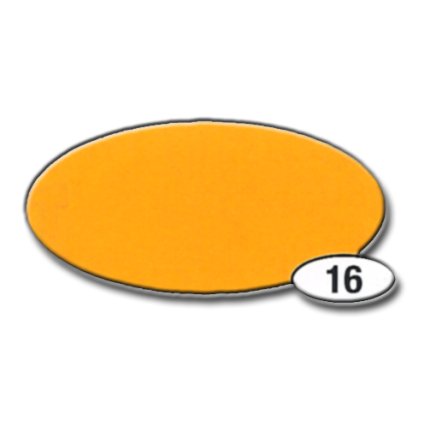 Barevný karton 300g tmavě žlutá 16 A4 /50 ks