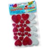 23791 Moosgummi Glitter Herzen