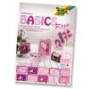 46349 Motivblock Basics rosa 24x34cm