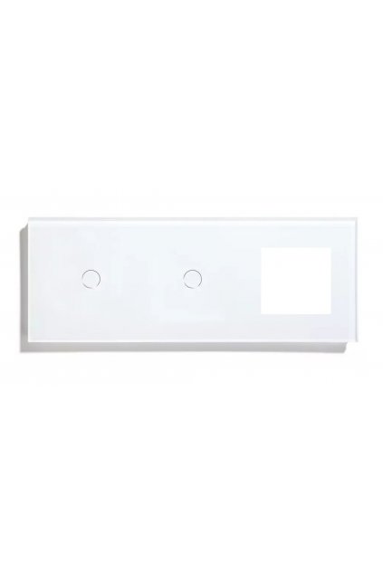 Kombinovaný panel - 1 okruh + 1 okruh + rámik