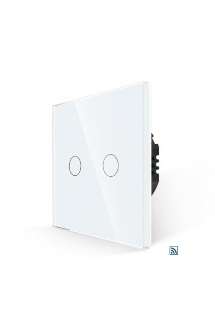 Dotykový vypínač - SILICON CONTROL - radenie č.5 s RF - Tvrdené sklo