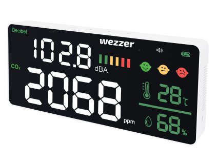 Monitor kvality vzduchu a hluku Levenhuk Wezzer Air PRO CN20