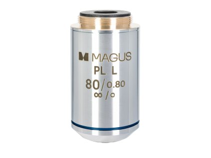 Objektiv MAGUS 80PLL 80х/0,80 Plan L WD 1,25 mm