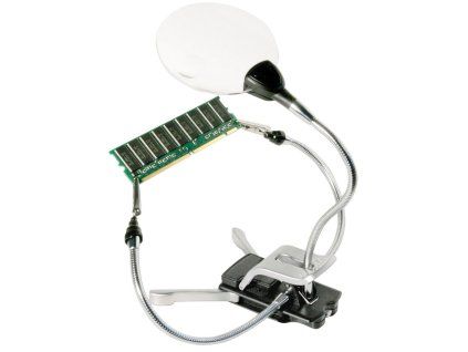 lupa bresser 2x 4x led88 z uchwytami