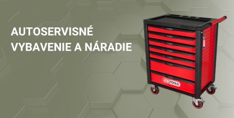 Autoservisné vybavenie a náradie