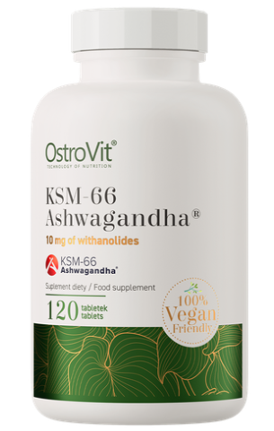 Ashwagandha KSM-66 VEGE 120 kapslí