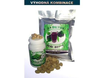 NV Zvýhodněný balíček Acai Berry 200g + Zelená káva FORTE 60t