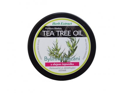 Bylinné mazání s tea tree olejem