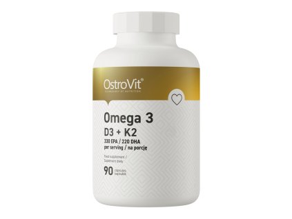 eng pl OstroVit Omega 3 D3 K2 90 capsules 24464 1