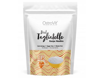 OstroVit Diet Testoviny Tagliatelle Konjac Nudle 400 g KETO