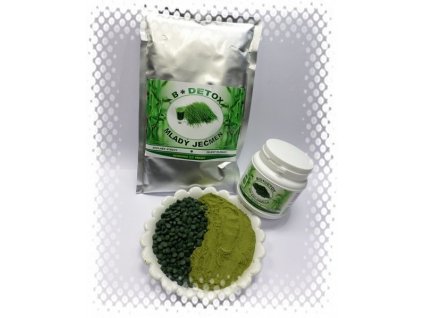 Zvýhodněný balíček Mladý Ječmen 500g + Chlorella 300g