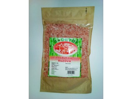 Himalájská sůl - růžová Premium 500g MLETÁ