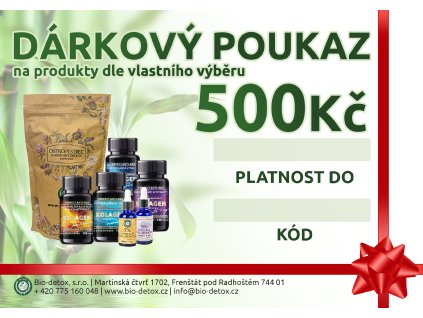 A5 poukaz CZ 500