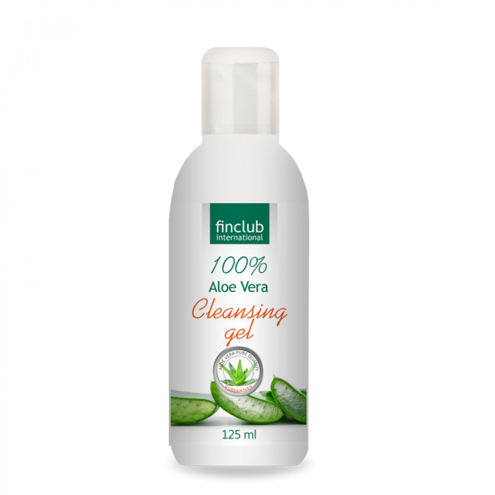 Levně finclub Aloe Vera CLEANSING gel - čisticí pleťový gel s Aloe Vera