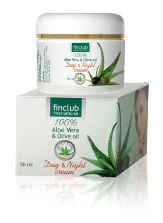 Levně finclub Aloe Vera day & night CREAM Pomáhá udržet svěží pleť ve dne i v noci