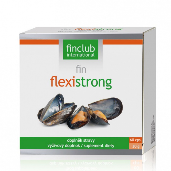 finclub fin Flexistrong 60 kapslí / 30 g