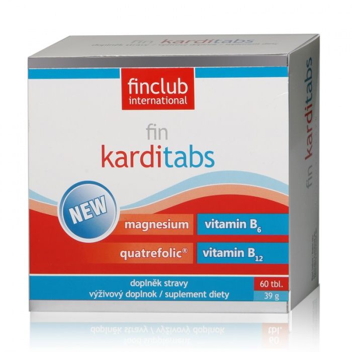 Levně finclub fin Karditabs NEW