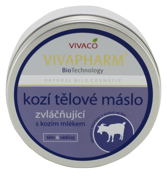 Tělové máslo s kozím mlékem VIVAPHARM 200ml